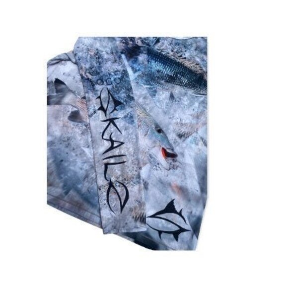 Loco Skaliz Performance Fishing Longsleeve Shirt Savage Mesh Upf 50 quick Dry XL - Picture 4 of 6